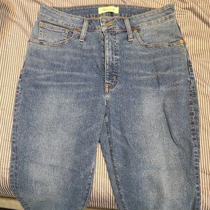 Madewell jeans curvy high rise skinny 29P